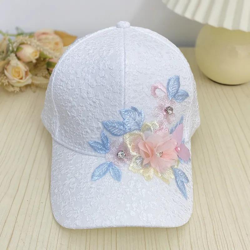 2025 Nowa Czapka Baseballowa z Haftem dla Kobiet Wiosna Lato Outdoor Ochrona przed Słońcem Unisex Czapka Snapback Sportowa Casualowa Męska Hip Hopowa
