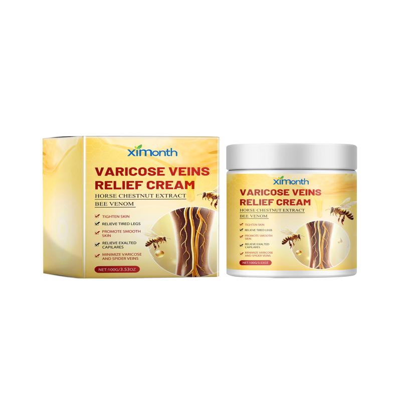 Bee Venom Care Cream Soothes Leg Fatigue Improves Venous Circulation And Plant-Based Extract Cream