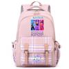Neuer Anime Cartoon K-Pop Bedruckter Rucksack mit großer Kapazität für Teenager Schüler Mädchen Junge Schultasche Buchtasche Damen Wasserdichte Reisetasche Mochila Kindergeschenk