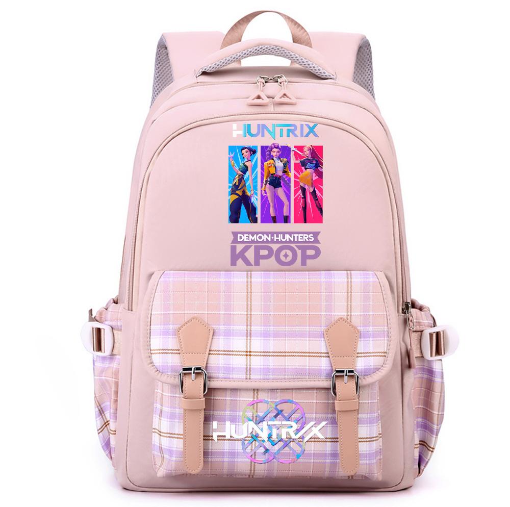 Neuer Anime Cartoon K-Pop Bedruckter Rucksack mit großer Kapazität für Teenager Schüler Mädchen Junge Schultasche Buchtasche Damen Wasserdichte Reisetasche Mochila Kindergeschenk