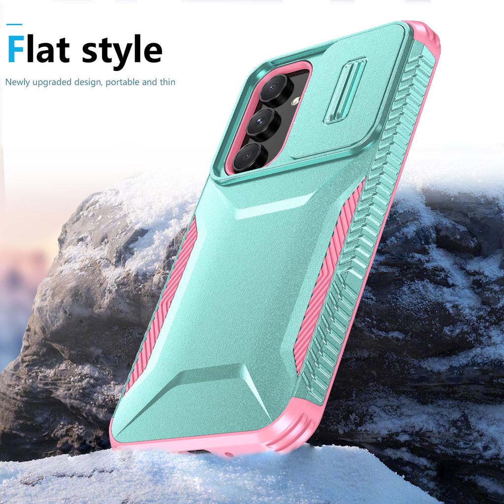 For Samsung Galaxy A54 5G Case TPU+PC Phone Cover with Slide Lens Protection Design