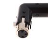 1Pc Audio Adapter Plug Adjustable Male To Female Right Angle Xlr Connector Metal Adapter 3Pin Black (Xlr 90 Degree Adapter)