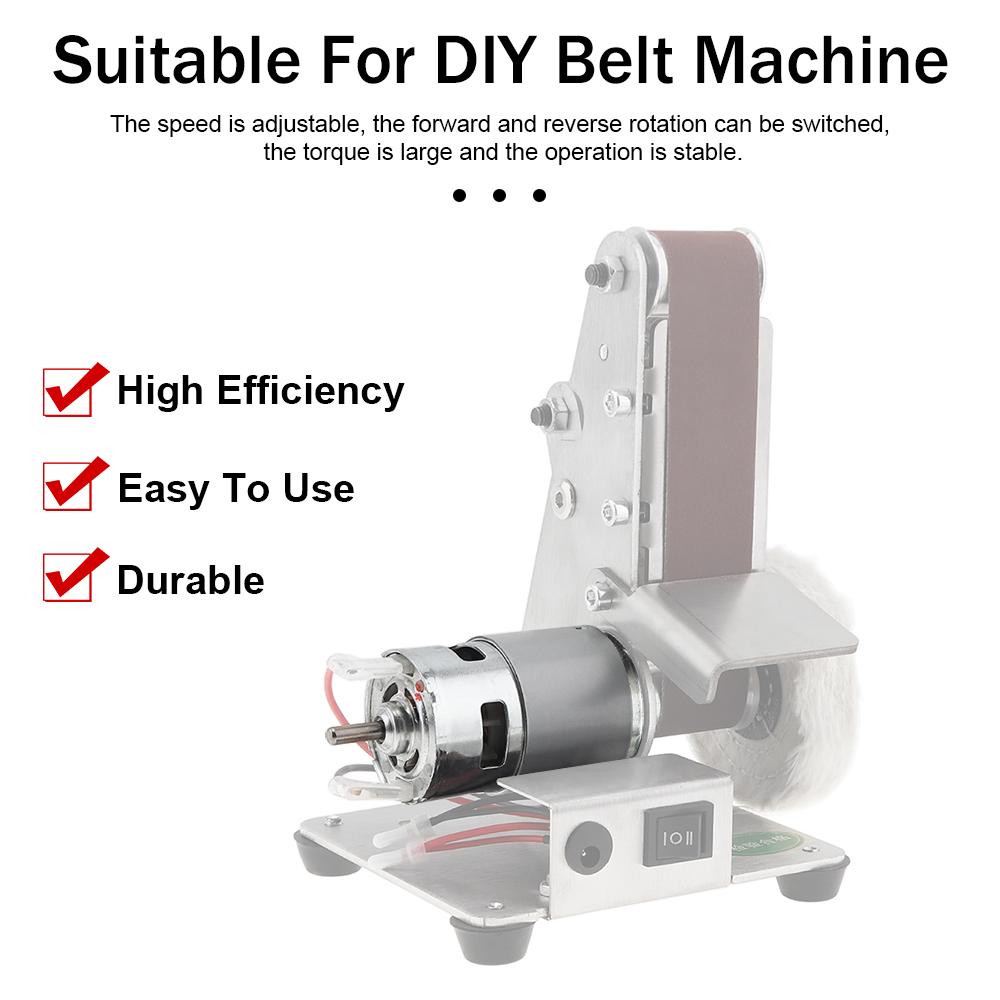 775 DC Motor 12V 3000-15000RPM High Speed Large Torque Motor for Small Drill/Micro Machine Tool with Ball Bearing and Fan Blades
