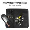 Portable Chef Knife Bag Kitchen Knife Roll Bag Carry Case Bag Kitchen Cooking Chef Knife Carrying Storage Pockets Knife Bag Case