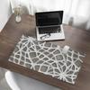 Vinyl Desk Mat with 3D Openwork Print 90x45 cm