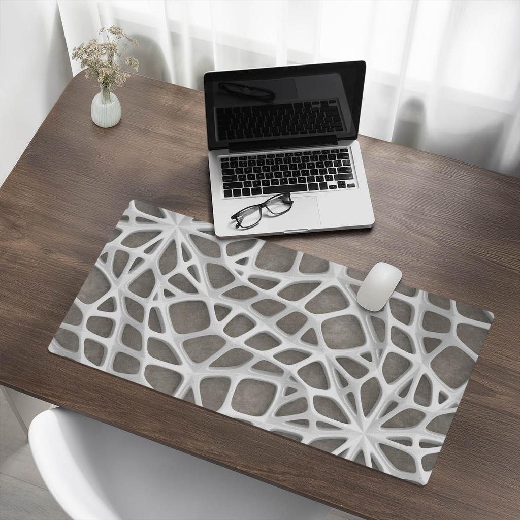 Vinyl Desk Mat with 3D Openwork Print 90x45 cm