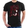 Red Uchiha Madara Mens T-Shirt Black Unisex Mens Tees