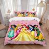 Princesses Love Print 3Pcs Bedding Setduvet Cover With 2 Bedropillowcase Home Birthday Gift