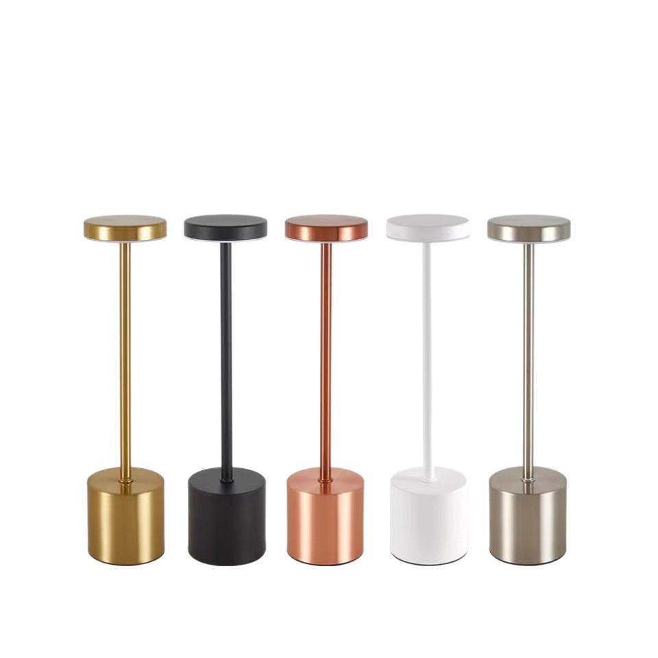 Minimalist Retro LED Table Lamp with Touch USB Charging