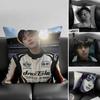 1 Stück W-Weak H-Hero P-Park J-Jihoon Kissenbezug Quadratisch Schlafzimmer Sofa Freizeit Komfort Kissen Auto Wohnzimmer Heimdekoration