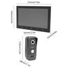 10 Inch 1080P HD Video Doorbell TY WiFi Smart Intercom with Mobile APP NFC Unlock BT 2 Band WiFi 2.4G 5G Smart Door