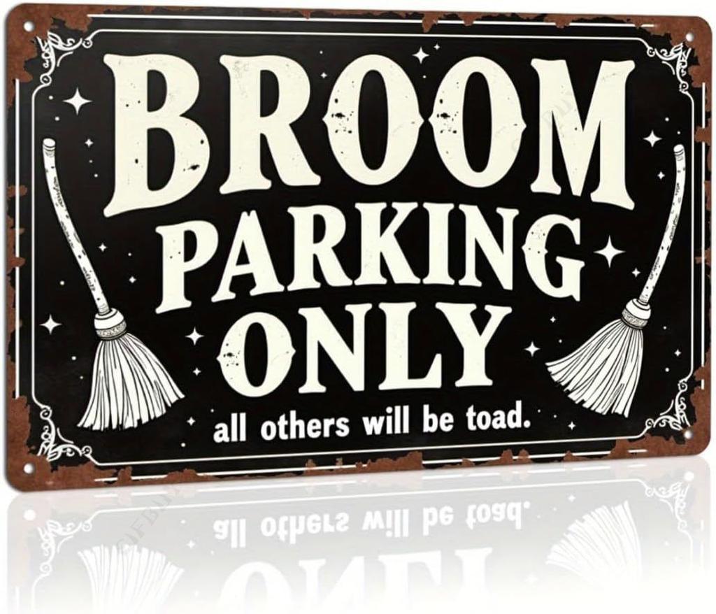 Halloween Poster On the Wall, Metal Plaque 20x30cm