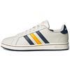 Neo Grand Court Low Top Sneakers Unisex Sneakers White Blue Yellow FY8195