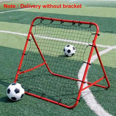 Soccer Rebounder Net with 20 Elastic Rope Kickback Football Practice Net Soccer Bounce Target Goal Net Training Aid for Kid Teen