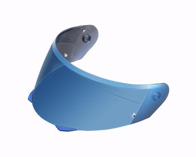 Motorcycle Helmet Parts ZENITH Sun Visor Model Mirror Shield Blue Free Size [Yamaha Motor] YJ-21 90791-46137