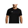Under Armour Solid Color Simple Casual Loose Fit Round Neck Quick Dry Short Sleeve T-Shirt Unisex Tops Black 25500512-001