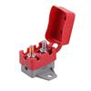 12V/24V Stud Bolt Type Manual Reset Circuit Breaker 50A with Cover for Marine Bo