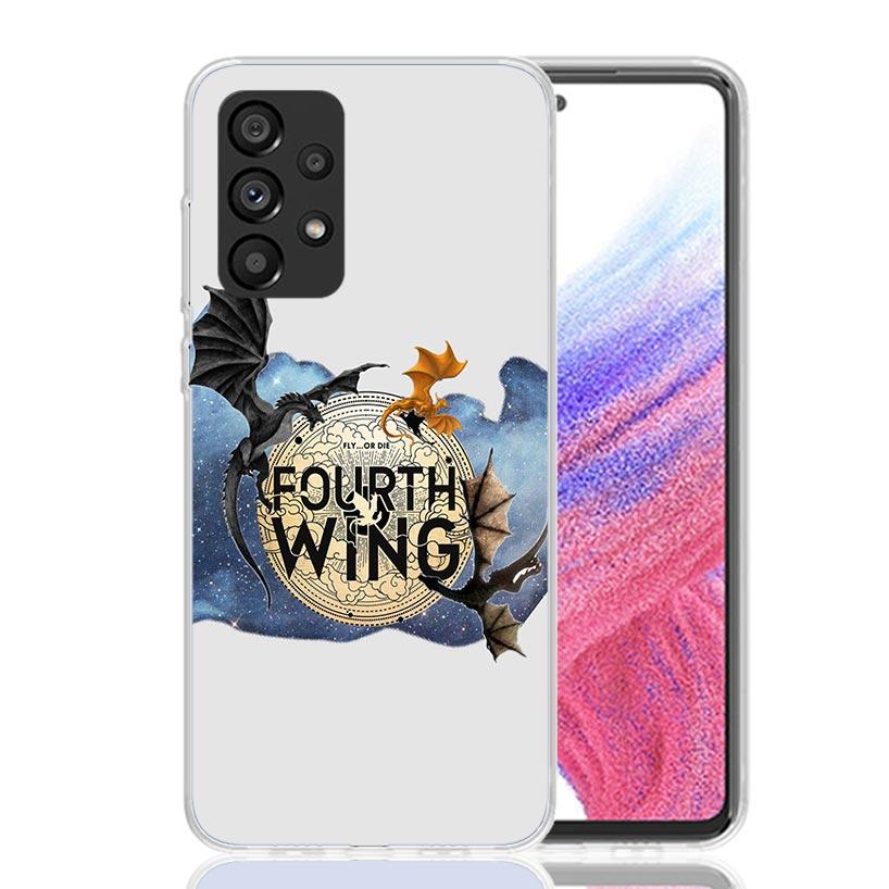 F-Fourth W-Wing Dragon Phone Case for Samsung Galaxy A17 A16 A15 A14 A13 A57 A56 A55 A54 A53 A37 A36 A35 A34 A33 A26 A25 A24 A23