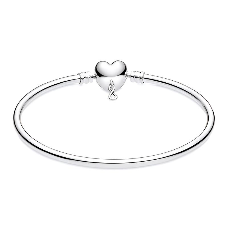 Pandora Forever Love 925 Silver Bracelet for Women 598891C00
