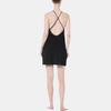 Calvin Klein Solid Color Short Lace Camisole Dress Women Dresses Black QS6846-UB1