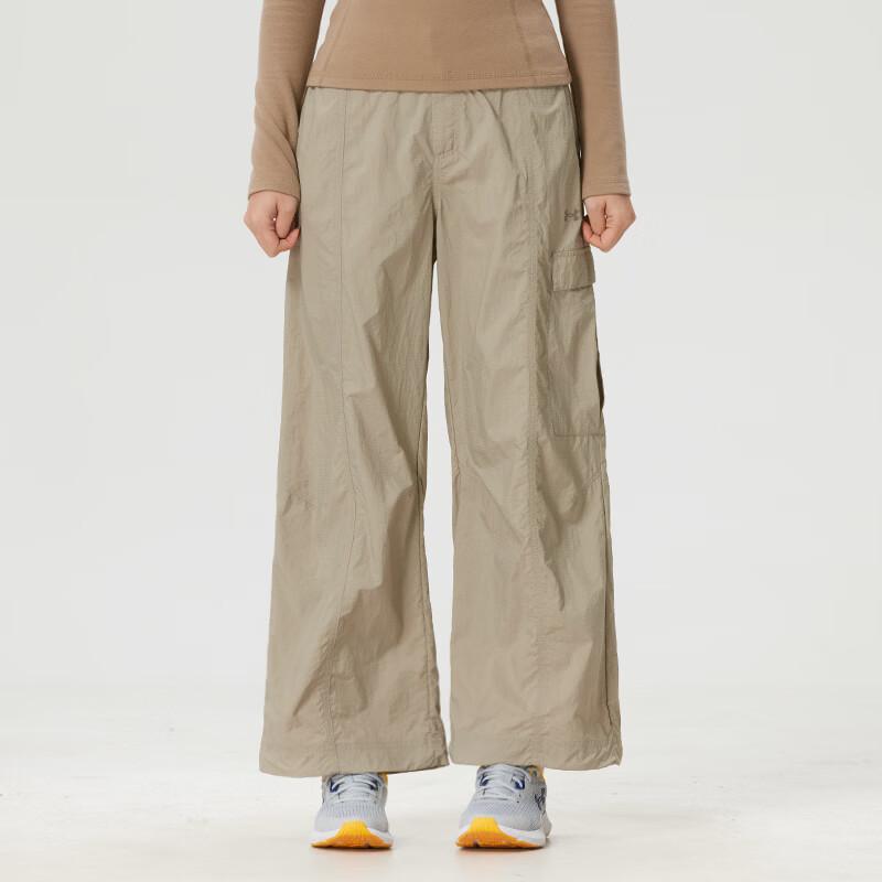 Under Armour Solid Color Loose Breathable Lightweight Sports Cargo Pants Women bottoms 6009700-203