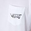 Vans Skateboard Collaboration Skull Print Short Sleeve T-Shirt Unisex Tops White VN0A4MQDWHT