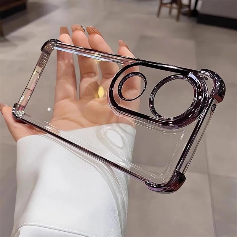 Case For Vivo V50 V40 Pro V30 V29 V27 V25 E 5G V50 Lite V40 Camera Protection Transparent Silicone Phone Cover Shockproof Bumper
