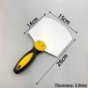 Curved Stainless Steel Spatula and Plastic Scraping Tool for Plastering and Wall Finishing, Free Shipping
