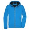 James and Nicholson Mens Hooded Soft Shell Jacket