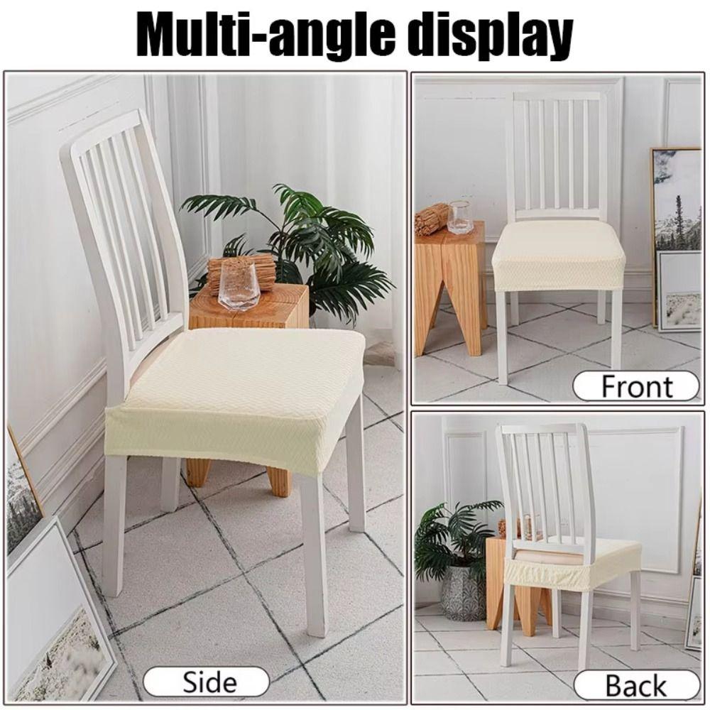 Washable Elastic Seat Protectors Removable Spandex Chair Covers  Four Season Universal