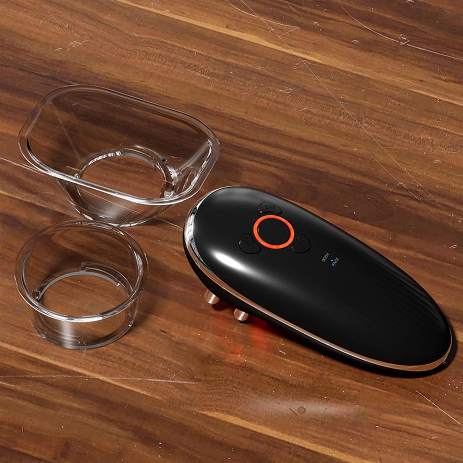 

Перезаряжаемый аппарат для скульптурирования лица и тела, Beauty-оборудование для формирования фигуры, Массажный инструмент One Size чёрный