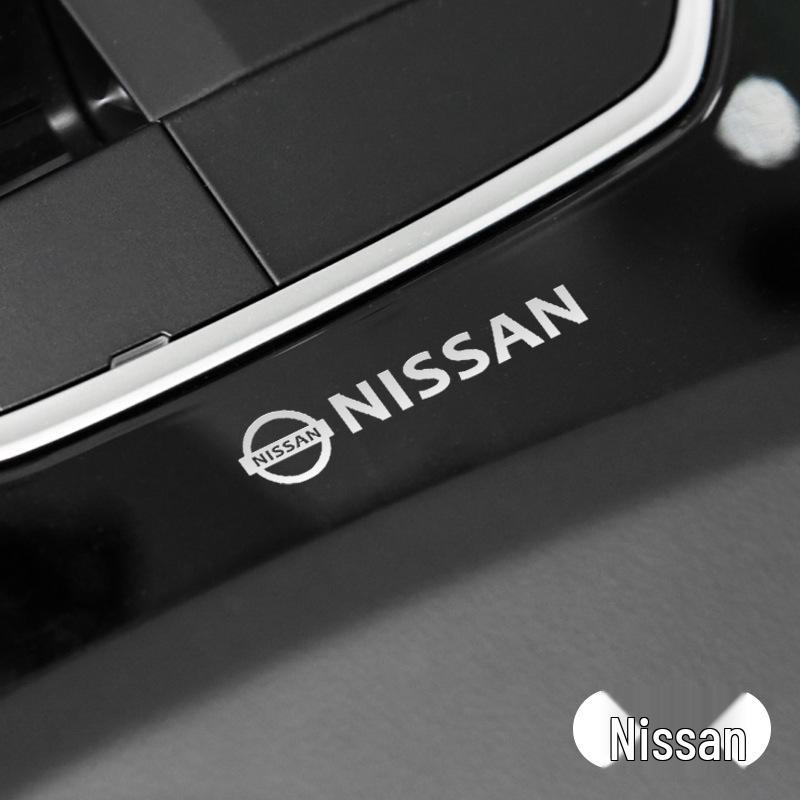 Creative Metal Car Logo Decoration Sticker for Wiper, Console, Windows, Doors, Wheel Hub – Customizable and Unique Design.