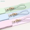 Silicone Wrist Strap for Phone- Adjustable Anti-Lost Phone Lanyard Bracelet Detachable Gold Buckle Neck Strap for Mobile Phone