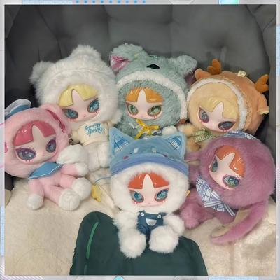 Auf Lager Inn'S Silent Winter Series Blind Box - Niedliche Vinyl-Plüschpuppe & Geheimer Actionfiguren-Anhänger - Geburtstagsgeschenk Spielzeug