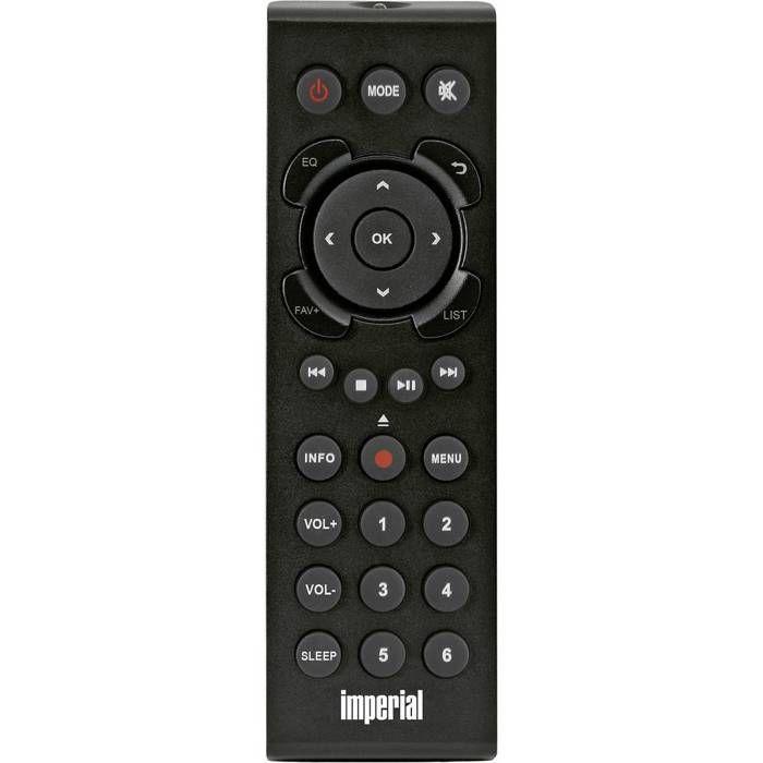 Imperial DABMAN i510 BT Hi-Fi tuner pro internetové rádio černý Bluetooth®, DAB+, USB, WiFi, internetové rádio