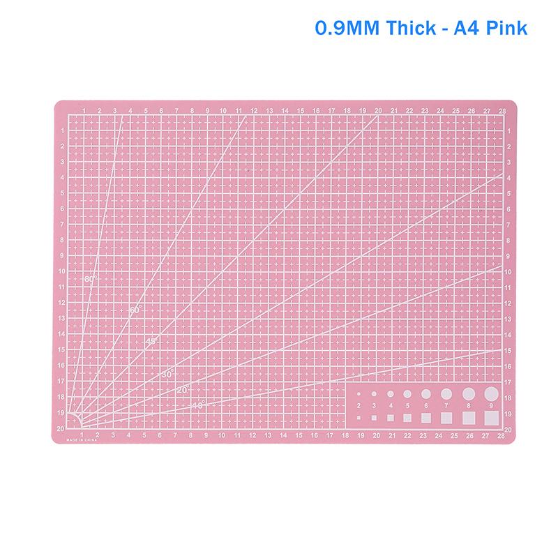 A4 A5 Solid Color Multi-Color Cutting Mat Sewing Mat Single-Sided Craft Pad Fabric Sewing And Making Cutting Board Diy Art Tool