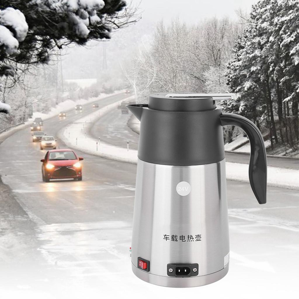 1.2L 24V Portable Truck Car Electric Kettle Boiling Coffee Water Heater Heating Cup Mug