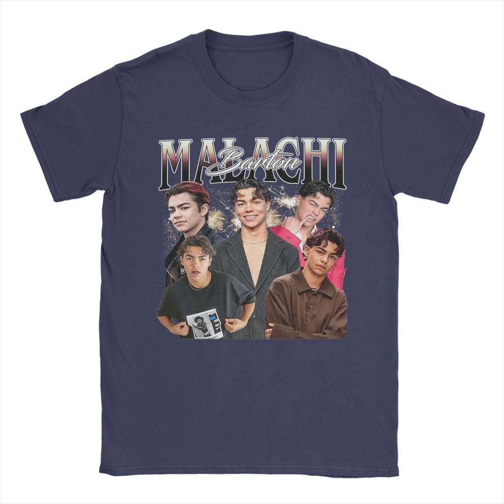Awesome Malachi Barton T-Shirt for Men Round Collar 100% Cotton T Shirts  Short Sleeve Tees Gift Idea Tops