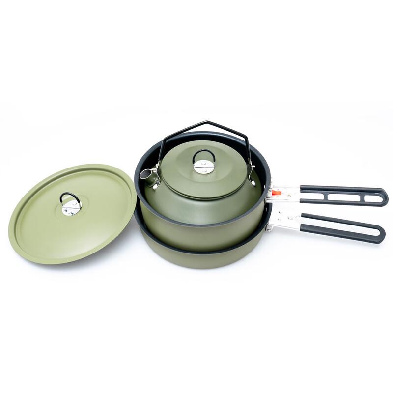ZISIZ Outdoor Portable Camping Cookware Set