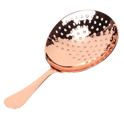 Stainless Steel Julep Strainer Slotted Spoon Multifunction Skimmer Spoon Strainer Spoon for