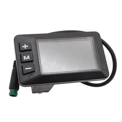 G51 Electric Bike LCD Display Meter 24V 36V 48V Control Panel Wear Resistant Repairing Professional
