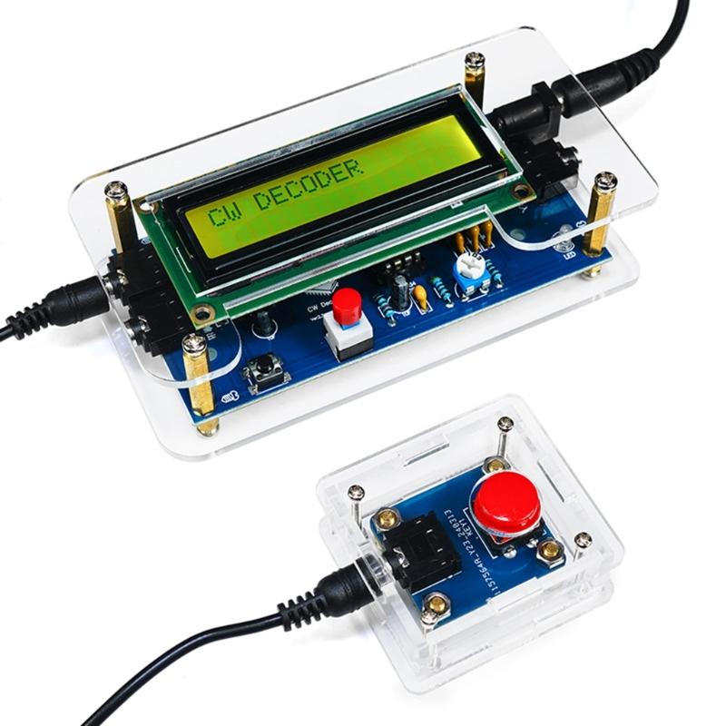 CW Trainer Morse Code Decoders Module Training Partner, 9V/33mA, Wireless Radio Essential Suitable for Amateur Operators