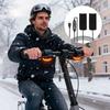 Heated Motorcycle Grips 5V Waterproof Wrap Non-Slip Warm Heating Grips Pad For Men Women Highway Daily Touring Biking Outdoor