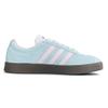 Adidas VL COURT 2.0 Abrasion Resistant Abrasion Resistant Low top Skateboard Shoes Unisex Blue Pink JS3003(Team1324-)