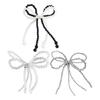 Bowknot Charm for Jewelry Making DIYs Craft Supplies Pearl Bows Shoe Buckle Decors