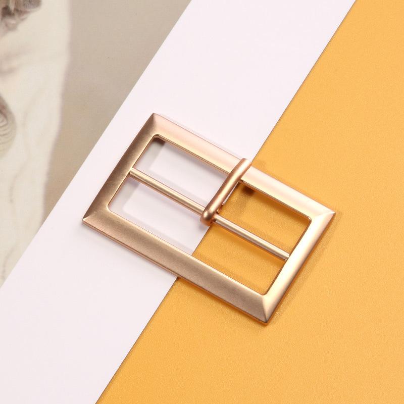 Botão de Metal Fivela Japonesa Fivela Decorativa Versátil para Bolsa de Roupa Botão Anel Acessórios Fivela de Três Velocidades Fivela de Cinto Ajustável