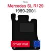 Driver Floor Mat For Mercedes Sl R129 500 Sl (1989-2001)
