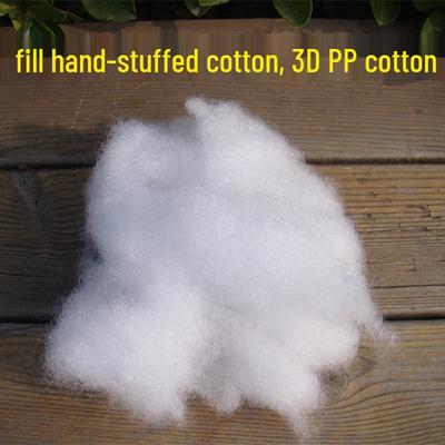 3D Hand-Stuffed Plush Toy and Pillow Filling: Cotton, PP Cotton, Silk Fiber