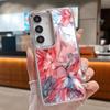 Sandstone Marble Case For Samsung Galaxy Z Flip 8 7 6 5 4 Flip8 Flip7 Flip6 Magnetic For Magsafe Clear PC Hard Folding Phone Cover