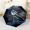 Cristiano Ronaldo Personalized Name Umbrella Portable Automatic Umbrella with 8-Rib Sturdy Construction All-Season Use Fashion Lovers